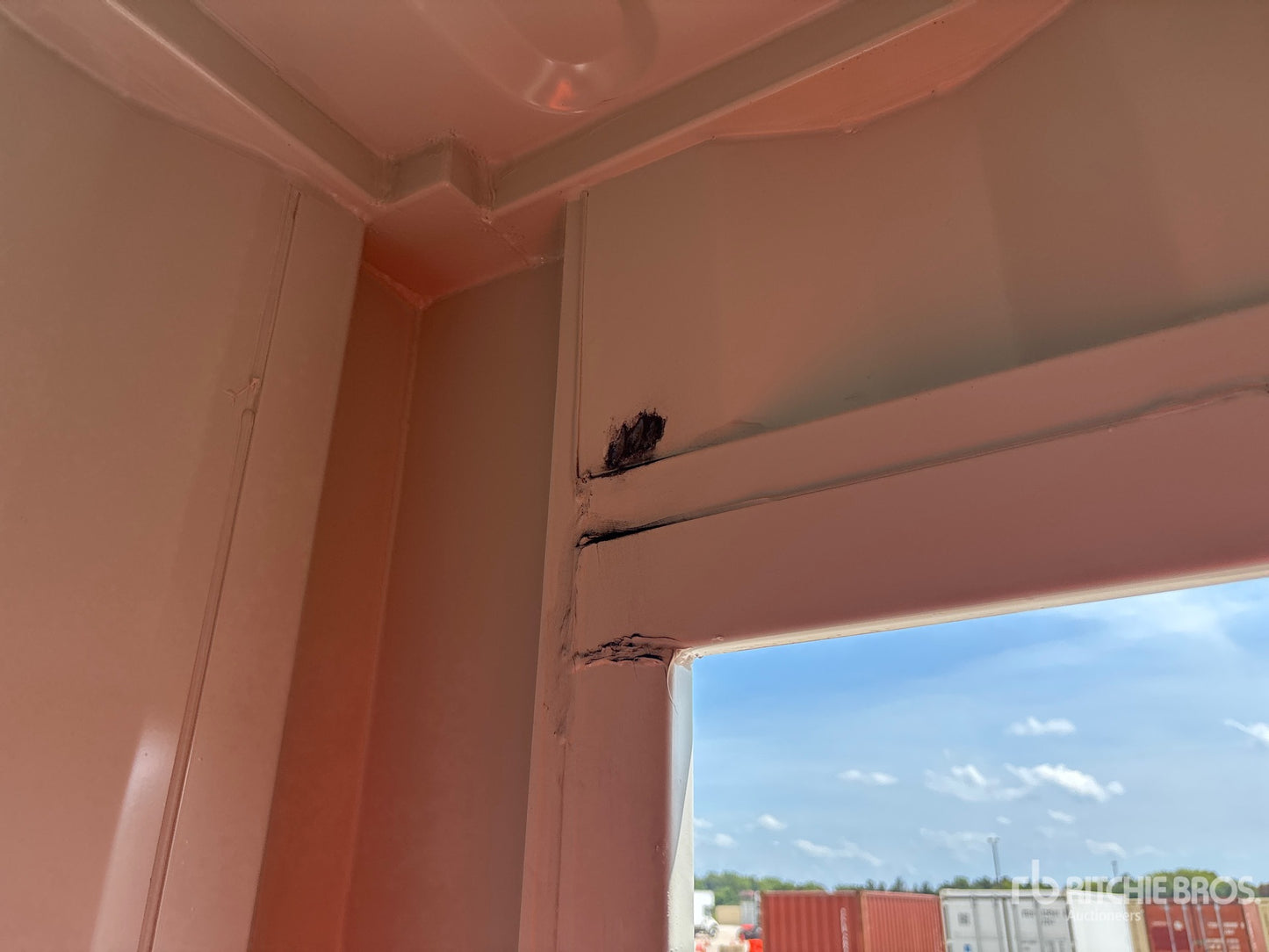 10 Foot Container with Manhole Door and Insulated Window - Ideal for Secure and Comfortable Storage