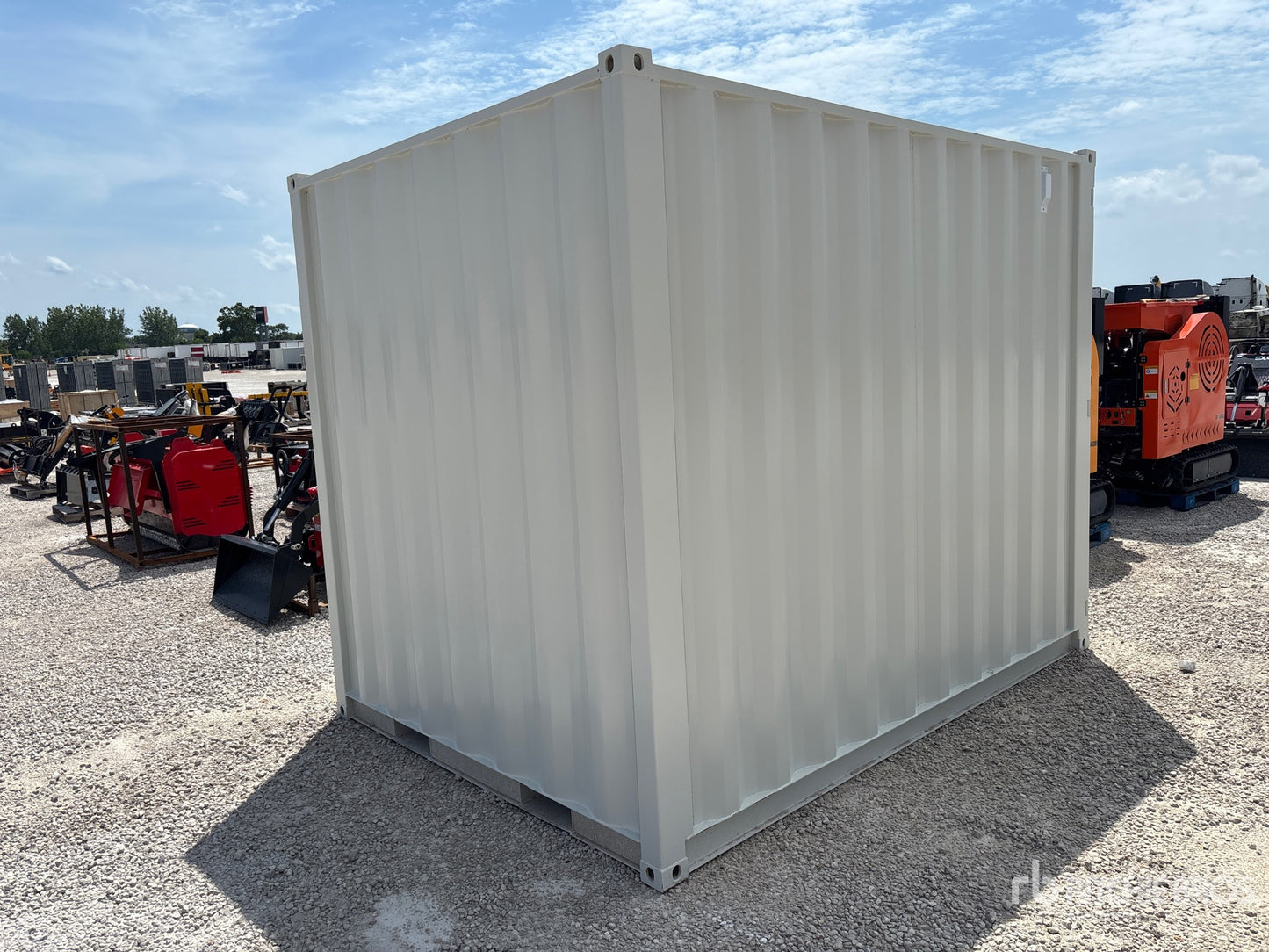 10 Foot Container with Manhole Door and Insulated Window - Ideal for Secure and Comfortable Storage