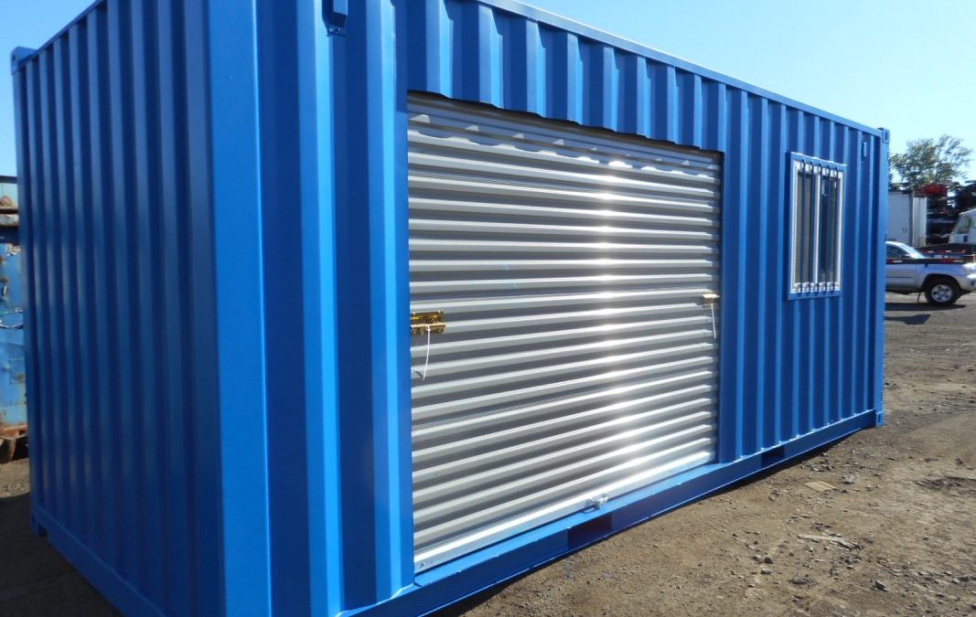 20 Foot Standard Container with Roll-Up Side and Window