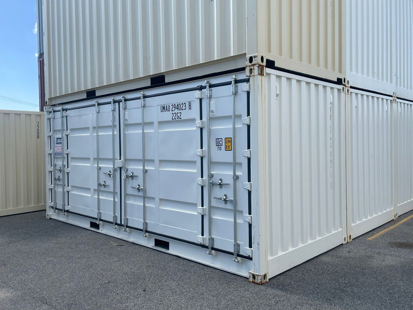New 20-Foot HC (High Capacity) Container - Spacious and Robust Storage Solution
