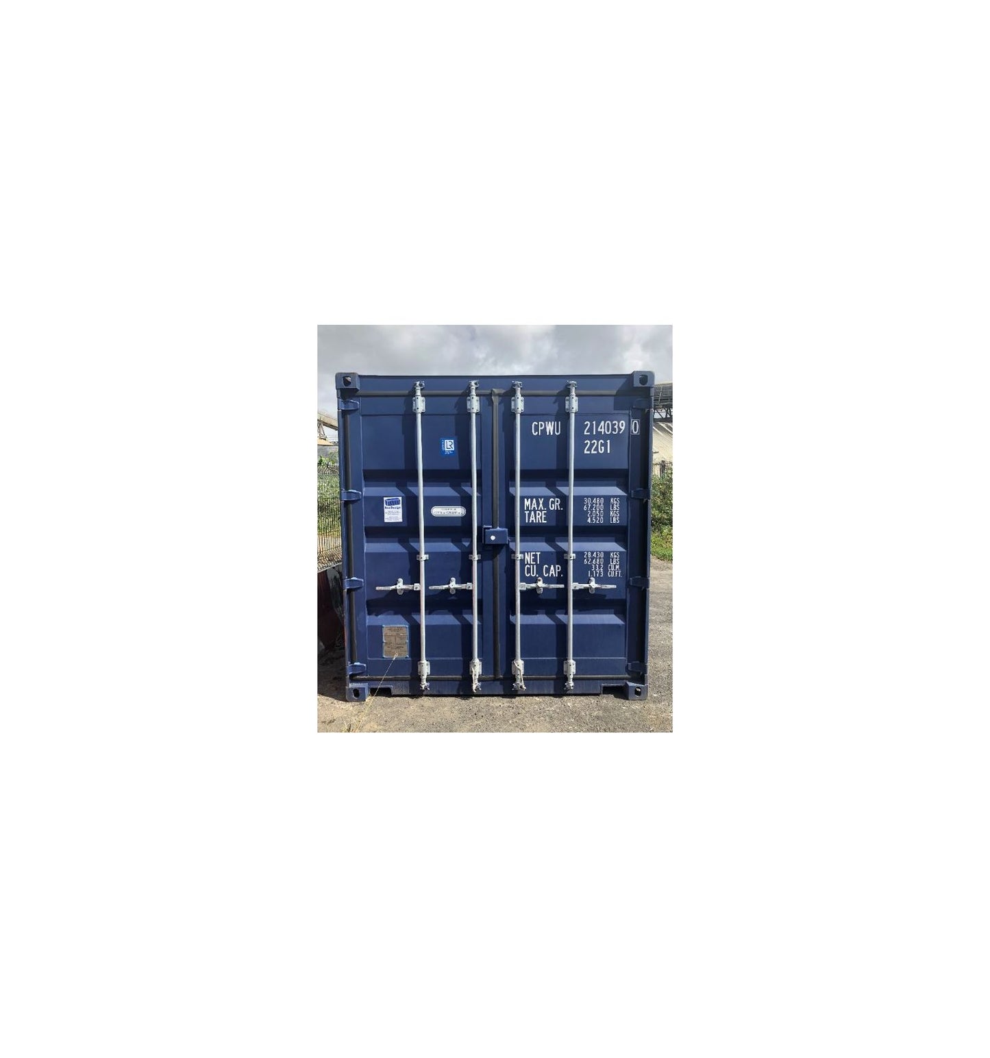 Container Standard 20 Pieds par 8 – Grande Capacité, Haute Sécurité
