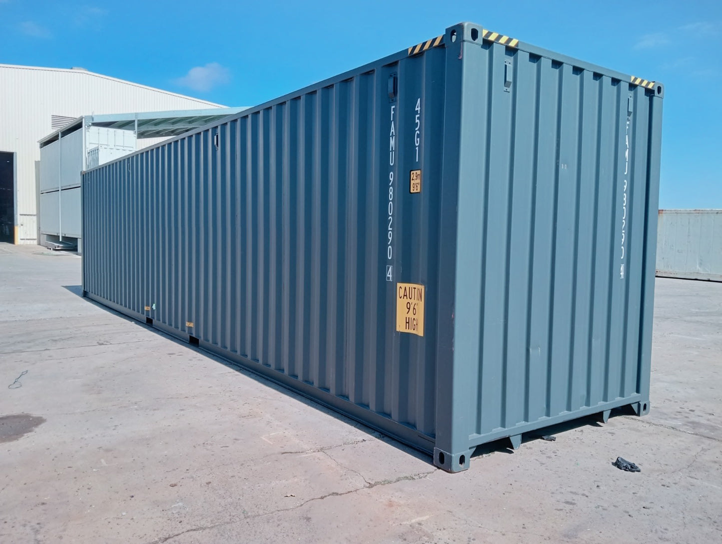 40 Foot HC (High Capacity) Container - Extra Large and Durable Storage Space
