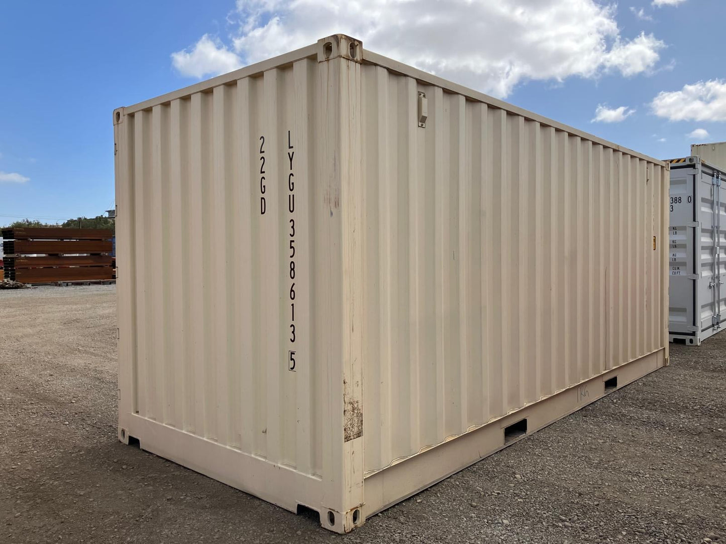 New 20 Foot Open Side Container - Easy Access and Spacious