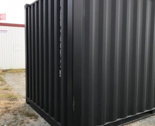 Containers maritime standards de 20 pieds par 8 couleur noir neuf