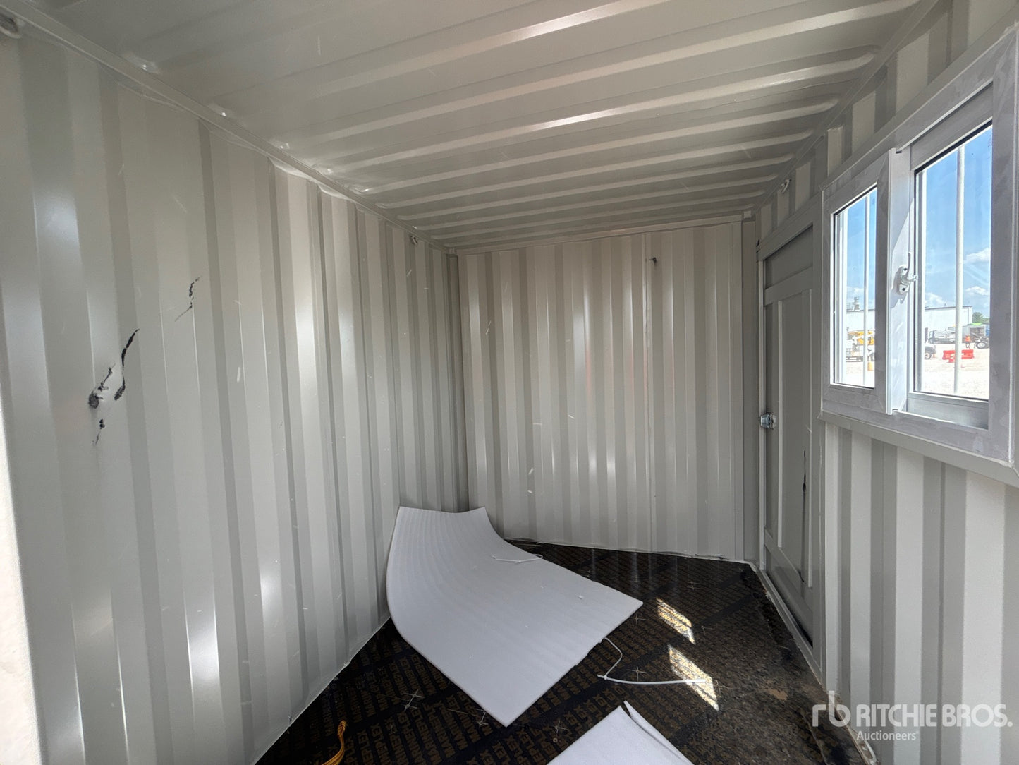 10 Foot Container with Manhole Door and Insulated Window - Ideal for Secure and Comfortable Storage
