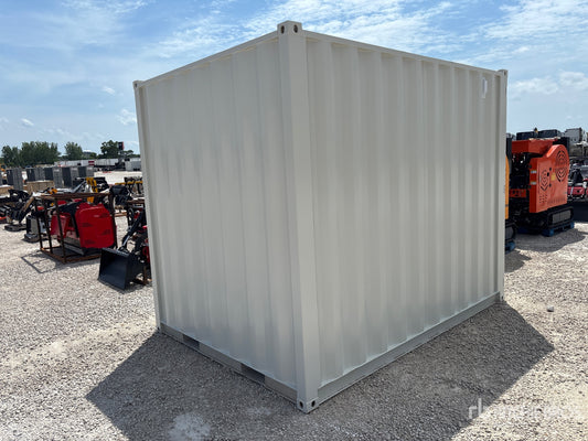 10 Foot Container with Manhole Door and Insulated Window - Ideal for Secure and Comfortable Storage