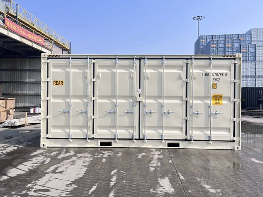 New 20 Foot Open Side Container - Easy Access and Spacious for Storage and Transport