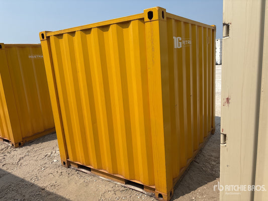 10 Foot Container with Manhole Door and Insulated Window