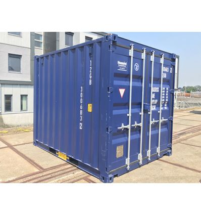 10 Foot Blue Container - Ideal for Storage and Transport