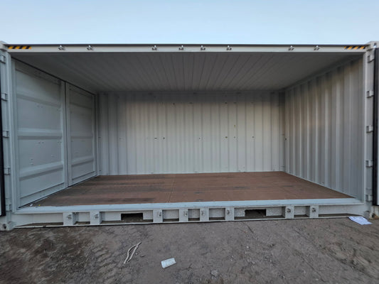 20 Foot Open Side Container for Nine Users - Easy Access and Spacious