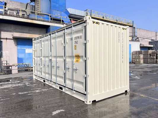 New 20 Foot Open Side Container - Easy Access and Spacious for Storage and Transport