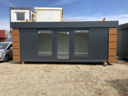 Neuf Container bureau mobile 20 pieds x 8, intérieur et extérieur finis