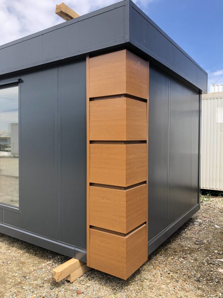 Neuf Container bureau mobile 20 pieds x 8, intérieur et extérieur finis