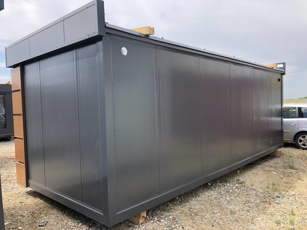 Neuf Container bureau mobile 20 pieds x 8, intérieur et extérieur finis