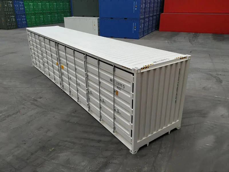 Container maritime 40 pieds Open Side