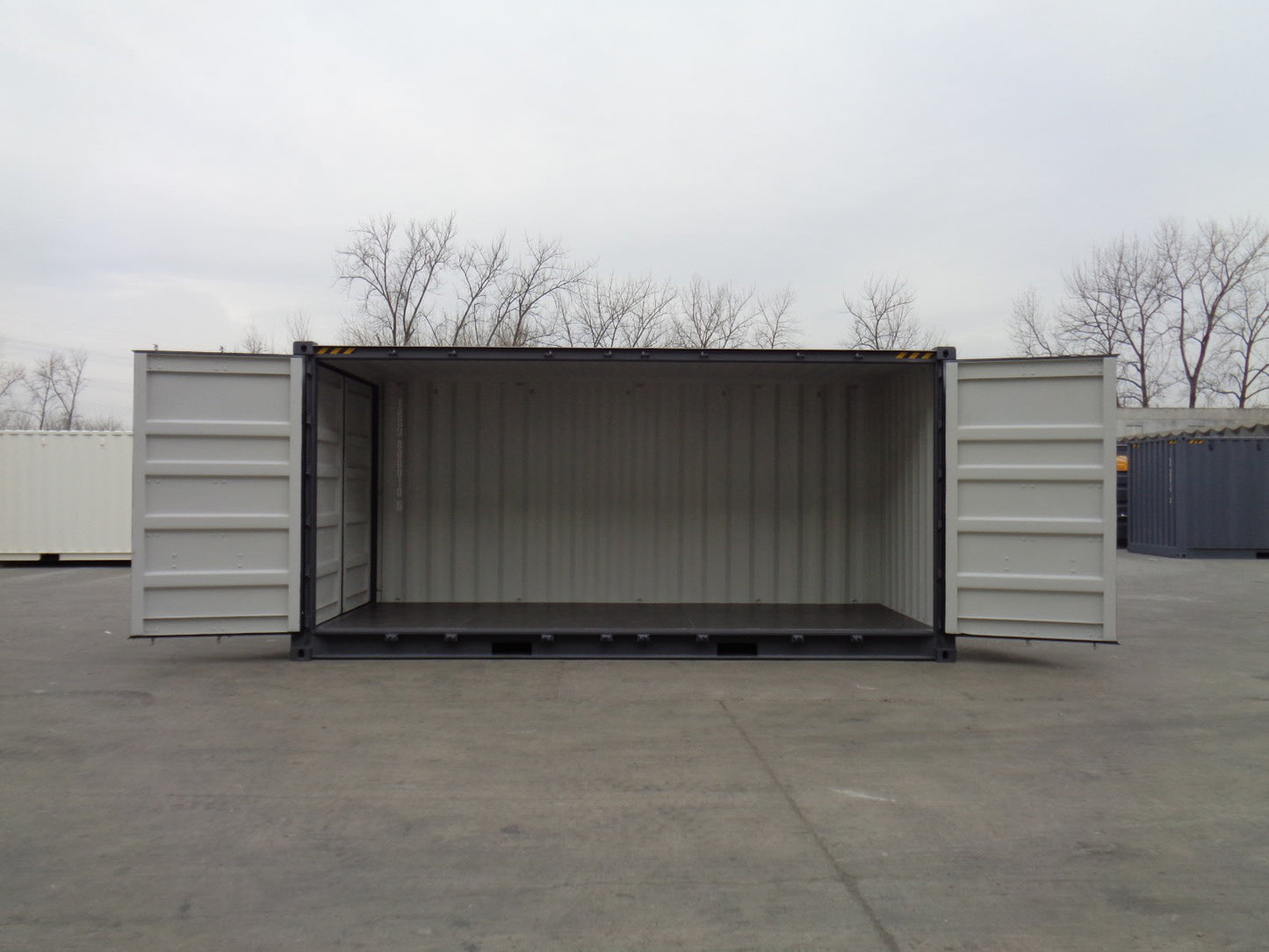 New 20 Foot Open Side Container -