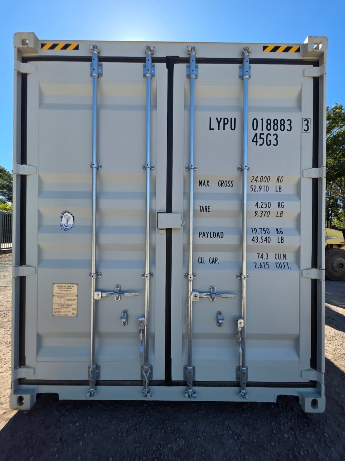 Container 40 Feet HC Open Side users