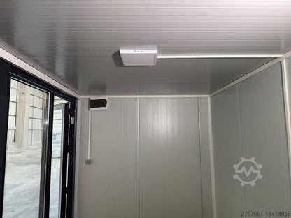 20-Foot Mobile Office with Steel Frame and Glass Covering - Ready to Use